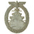 Original German WWII Late High Seas Fleet Badge - Zinc Construction Original Items
