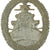 Original German WWII Late High Seas Fleet Badge - Zinc Construction Original Items