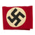 Original German Early WWII SA Multi-piece Wool Felt & Rayon Armband - Service Worn Original Items