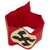 Original German Early WWII SA Multi-piece Wool Felt & Rayon Armband - Service Worn Original Items