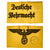 Original Set of Two German WWII Embroidered Depot Stamped Armbands: State Service & Deutsche Wehrmacht Original Items