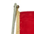 Original German WWII Small Naval Water Sports Flag on Aluminum Pole - 7 1/2" x 11" Original Items