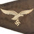 Original German WWII Luftwaffe Officer Vehicle Rigid Fender Staff Pennant Flag Cutoff Half - 8 1/2" x 14 1/2" Original Items