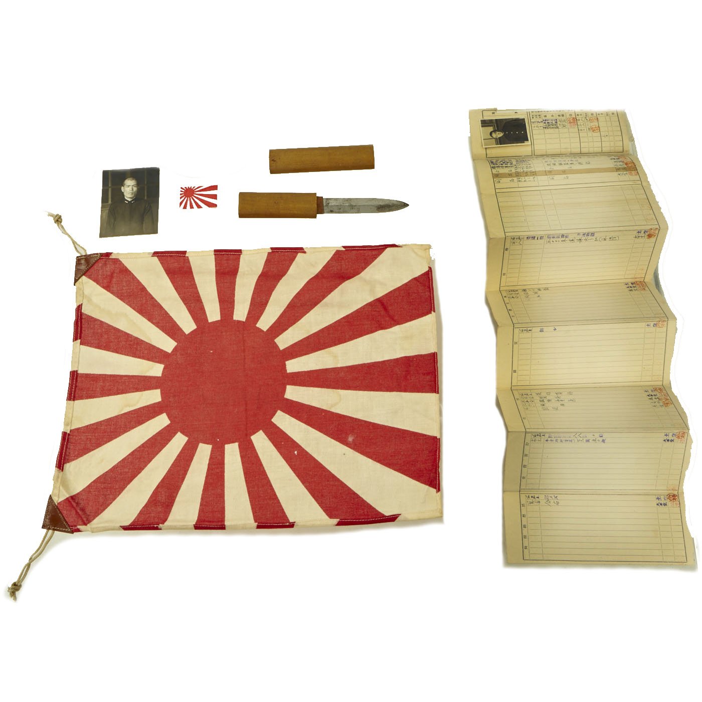 kamikaze gear Original Japanese WWII Kamikaze Pilot Grouping with Photo, Service Rec – International Military Antiques