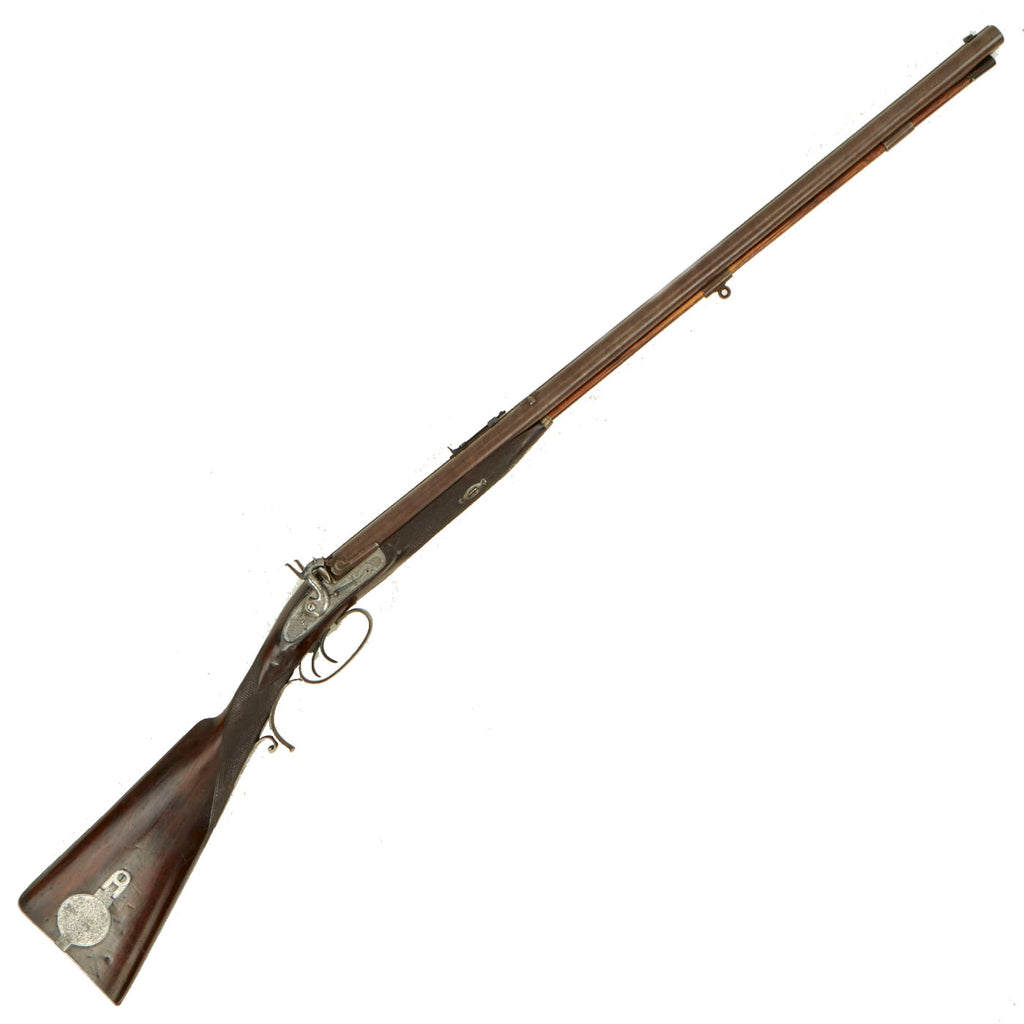 Original British Double Barrel .50cal Percussion Tiger Rifle by J. Manton & Son Marked to Prime Minister of Nepal 1877-1885 Original Items