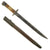 Original Lot of Bayonets with Scabbards - Various Countries - Set of 4 Original Items