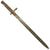 Original Lot of Bayonets with Scabbards - Various Countries - Set of 4 Original Items