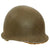 Original U.S. WWII 1941 McCord M1 Front Seam Fixed Bale Helmet with Rare Hawley Paper Liner Original Items