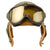 Original U.S. WWII M38 Tanker Helmet by Rawlings with Goggles - Size 7 1/8 Original Items