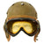 Original U.S. WWII M38 Tanker Helmet by Rawlings with Goggles - Size 7 1/8 Original Items
