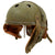 Original U.S. WWII M38 Tanker Helmet by Sears Saddlery Co - Size 7 3/8 Original Items