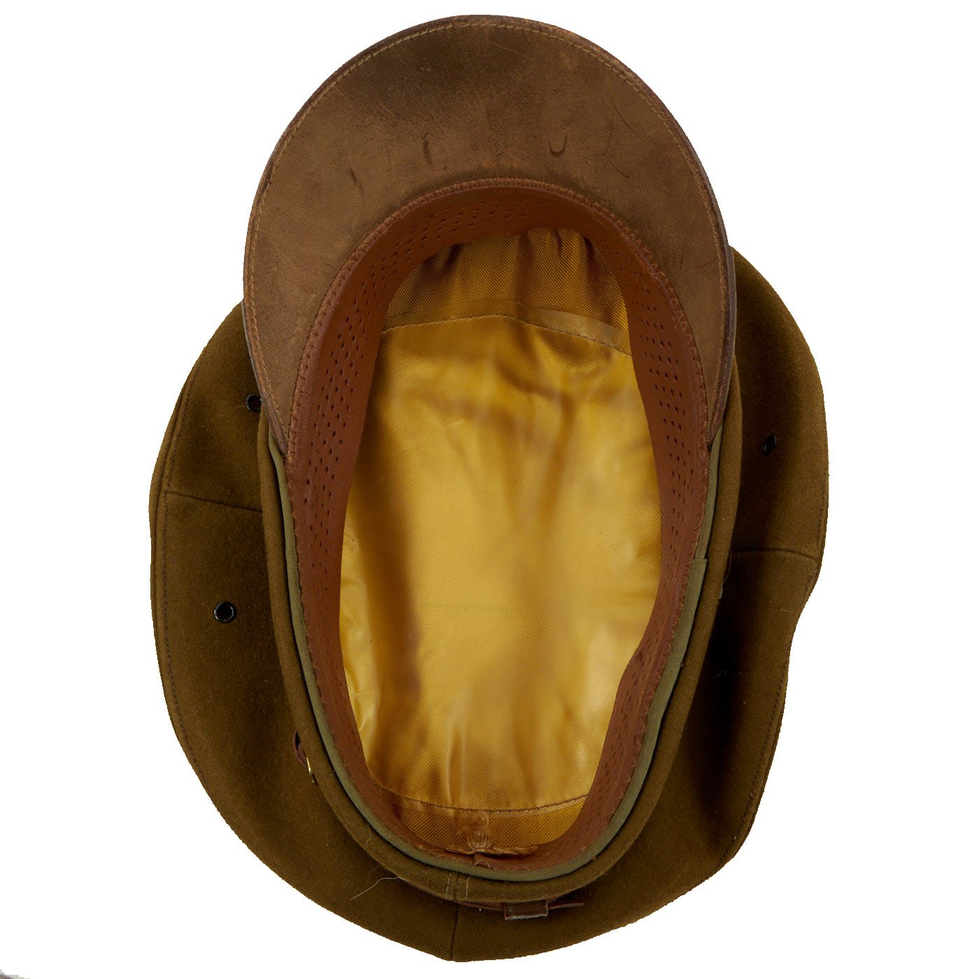 Original U.S. WWII USAAF Pilot Crush Cap with ANB-H-1