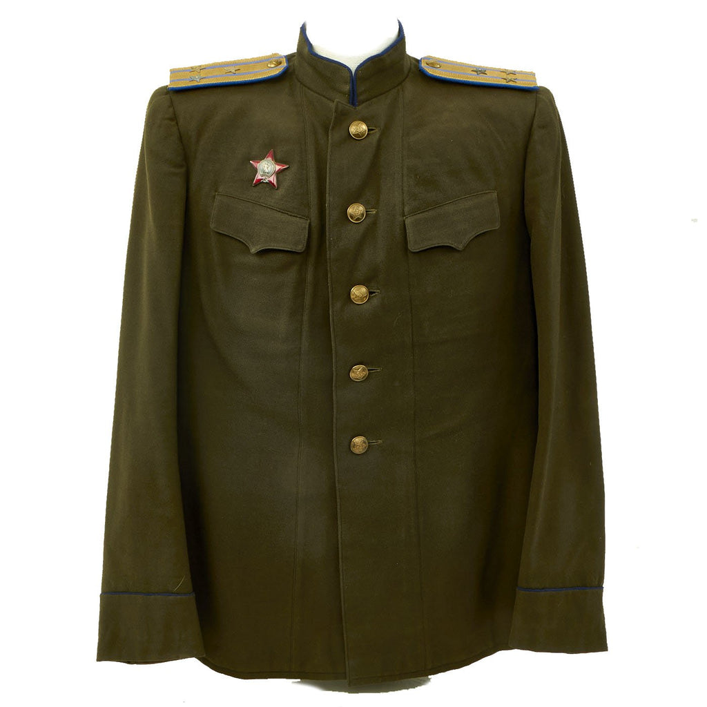 Original Soviet Russian WWII Era M-1943 Kitel Cavalry Colonel Uniform Tunic Original Items