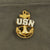 Original U.S. WWII Named Navy Chaplain Officer Grey Uniform Set - Coat, Trousers, Visor Cap & Overseas Caps Original Items