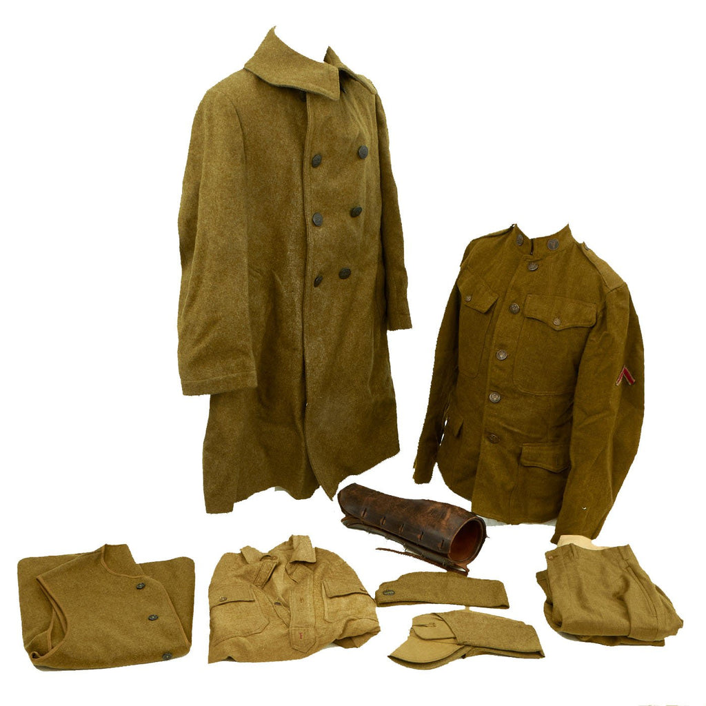 Original U.S. WWI Medical Corps Enlisted Man Uniform Set Original Items