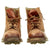 Original Pair of Unissued WWII Australian Pattern 10085 Boots with Brass "Jungle Cleats" & Trees - dated 1944 Original Items