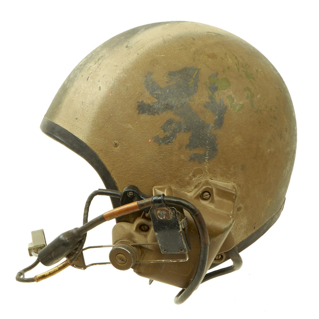 Original U.S. Vietnam War Era 28th Infantry Regiment CVC T56-6 Tanker Helmet with Transceiver Original Items