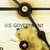Original U.S. Late Cold War Era 24 Hour Chelsea Clock serial 931993 - U.S. Government Issue Original Items