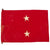 Original U.S. WWII United States Army Major General's Wool Command Flag - 23" x 34" Original Items