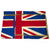 Original WWII Era British Union Jack National Flag with Bullion Fringe - 60" x 94" Original Items
