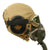 Original U.S. WWII Army Air Force Aviator Flight Helmet Set - AN6530 Goggles, A-10A Mask, AN-H-15 Helmet Original Items