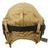 Original U.S. WWII Army Air Force Aviator Flight Helmet Set - AN6530 Goggles, A-10A Mask, AN-H-15 Helmet Original Items