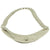 Original German WWII Mid War Feldgendarmerie Gorget with Phosphorescent Paint and Neck Chain Original Items