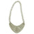 Original German WWII Mid War Feldgendarmerie Gorget with Phosphorescent Paint and Neck Chain Original Items