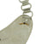 Original German WWII Mid War Feldgendarmerie Gorget with Phosphorescent Paint and Neck Chain Original Items