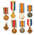 Original British WWI & WWII Named and Numbered Medal Lot - Set of 8 Original Items