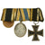 Original Imperial German WWI Insignia & Belt Buckle Grouping with Medal Bar - Two EKII Original Items