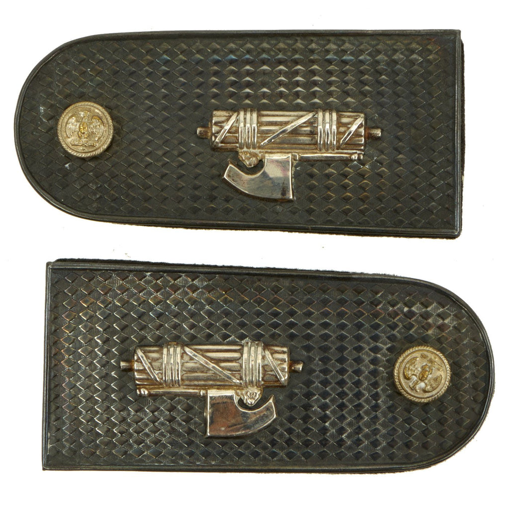 Original Italian WWII MSVN Officer Dress Uniform Shoulder Boards New Made Items