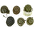 Original Post War Military Helmet Lot - Set of 6 Original Items