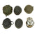 Original Post WWII and Reproduction Military Helmet Lot - Set of 6 Original Items