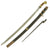 Original Imperial Russian WWI Era Cossack Shashka Sword dated 1911 with Mosin-Nagant Bayonet & Scabbard Original Items