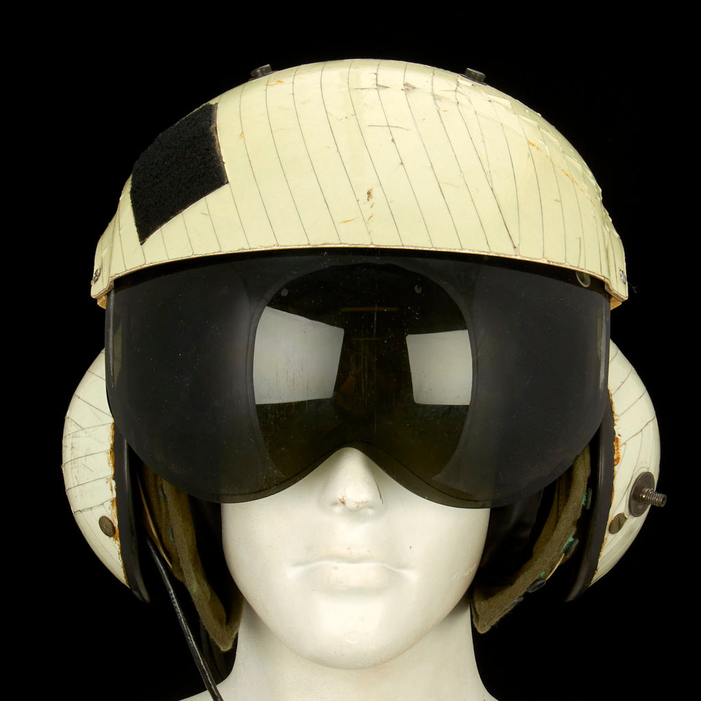 Original U.S. Vietnam War US Navy Helicopter Combat Support Squadron 9 Gentex SPH-4 Helicopter Helmet - HC-9 Original Items