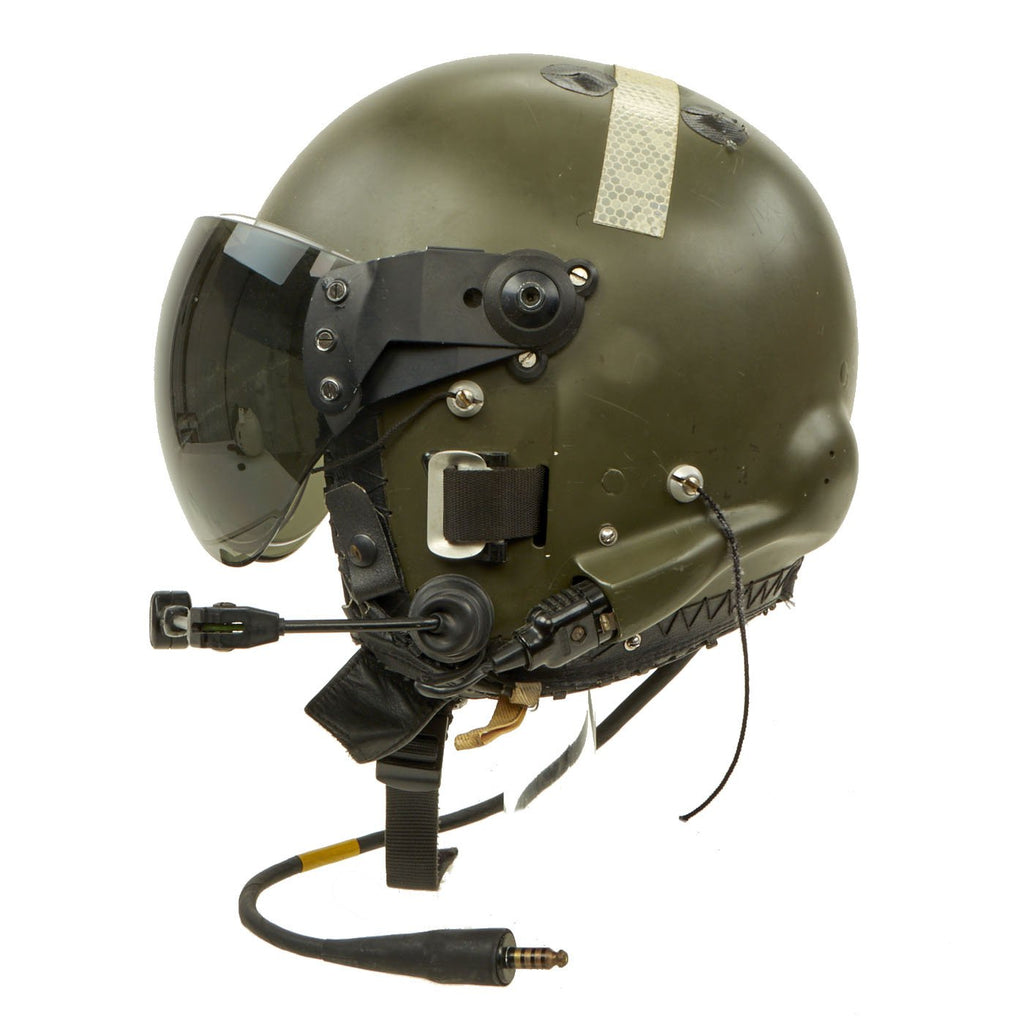 Original British Cold War Royal Air Force Mk4G Protective Flying Helmet Original Items