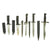 Original Collector's Set of 19th & 20th Century Bayonets from Around the World - 30 Items Original Items