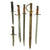 Original Collector's Set of 19th & 20th Century Bayonets from Around the World - 30 Items Original Items