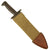 Original U.S. WWI Model 1917 Bolo Knife by Plumb St. Louis with Canvas Scabbard - dated 1918 Original Items