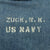 Original U.S. WWII Navy Named Dungaree Jumper - As Seen in Book Original Items