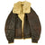 Original U.S. WWII B-3 Sheepskin Bomber Jacket By Werber with M446B Winter Trousers Original Items