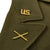 Original U.S. WWII 101st Airborne Class A Uniform Coat with Order of the Orange Holland Cord Original Items