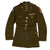 Original U.S. WWII Airborne Engineer Battalion Named Officer Class A Uniform Jacket - Dated 1943 Original Items