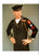 Original U.S. WWII Navy Pharmacist 2nd Class Dress Blue Uniform Jumper Assigned to 2nd Marine Division - As Seen in Book Original Items