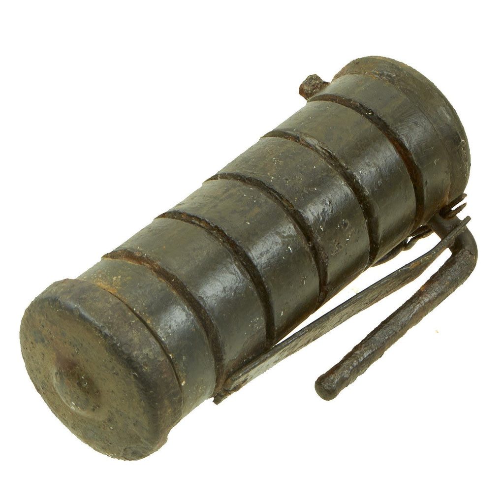 Original Austro-Hungarian WWI Swiss-made Inert Cylinder Hand Grenade - Zylindergranate Original Items
