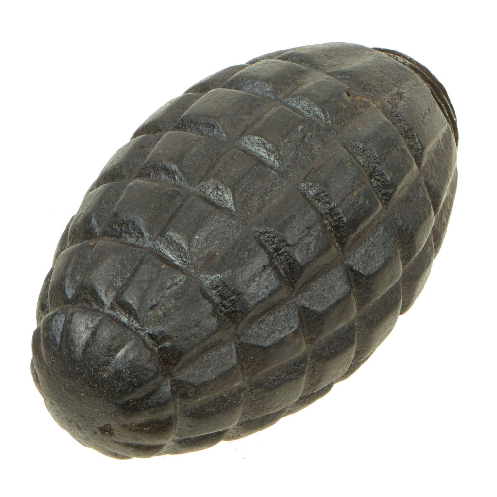 Original Austrian WWI 2nd Pattern Schwergranate Heavy Hand Fragmentation Grenade - Inert Original Items