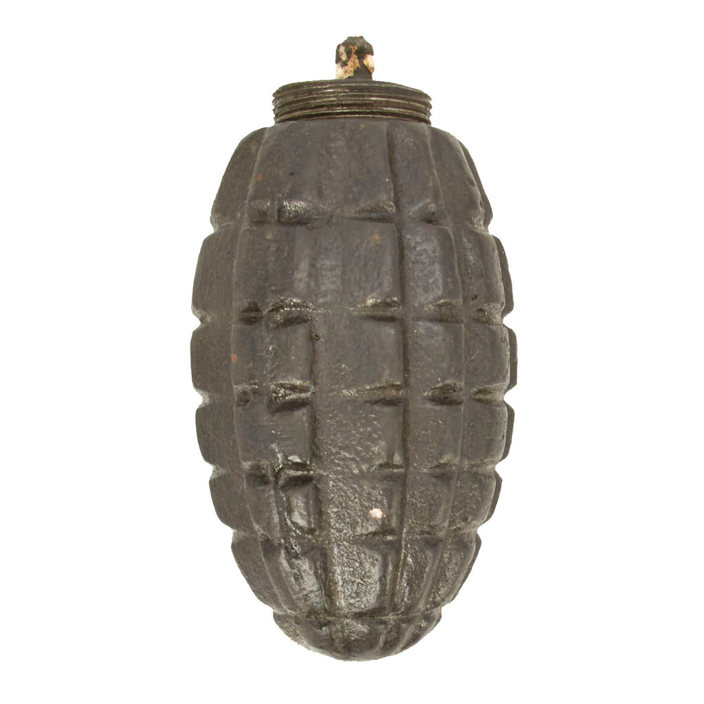 Original Austrian WWI 2nd Pattern Schwergranate Heavy Hand Fragmentation Grenade - Inert Original Items