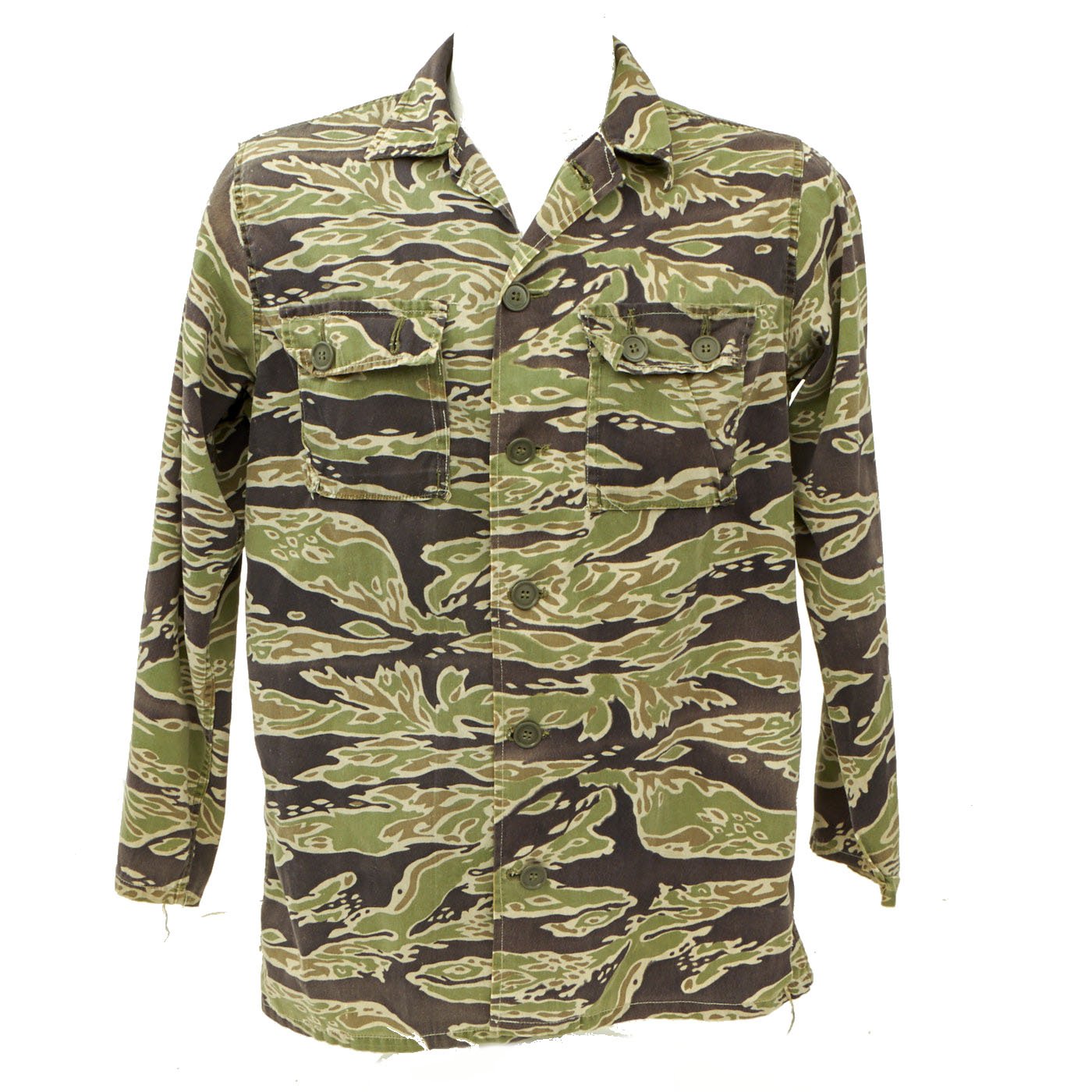 Original U.S. Vietnam War MACVSOG Special Forces Tiger Stripe Camoufl