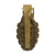 Original U.S. WWII Inert MkII Pineapple Grenade with Yellow Ring & Fuze Original Items